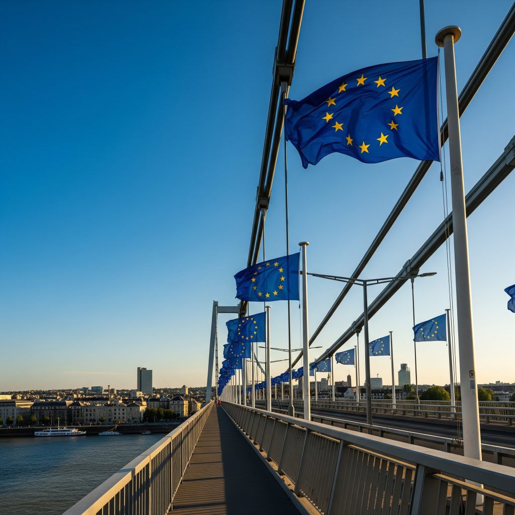 ponte bandiera europe, progetti europei,europrogettazione